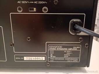 zosilňovač KENWOOD KA-660 - 6