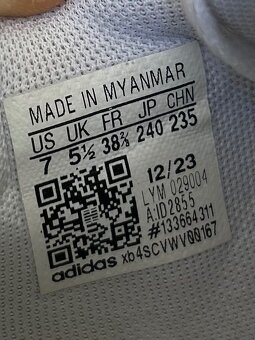 Adidas hoops, biele tenisky adidas cislo 38 2/3 - 6