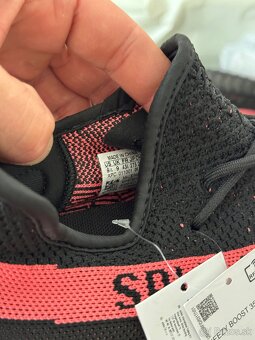 Adidas Yeezy Boost 350 Black Red - 6