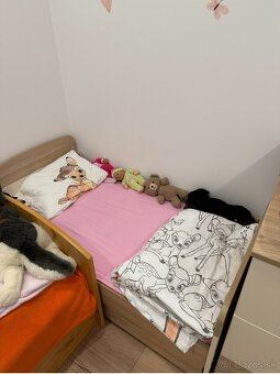 Detská postieľka, Variabilná postieľka Todi Zoo, so šuflíkom - 6