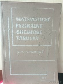 Matematické fyzikálne chemické tabuľky - 6