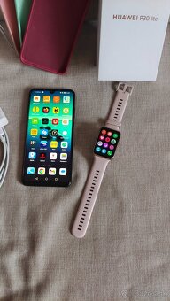 Telefón Huawei P30 lite a hodinky Fit 2 - 6