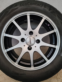 Letná sada Peugeot 207, C3 disk Dezent, Continental - 6