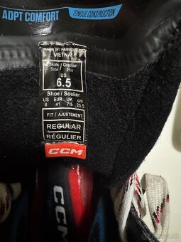 Predám korčule CCM FT6 PRO 6,5 (41) Regular - 6