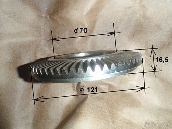 TOS 160 Nové spirálové kolo pro sustružnické sklíčidlo - 6