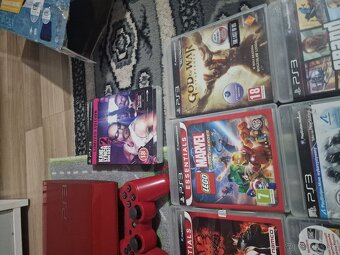 Playstation 3 superslim 500GB červená - 6