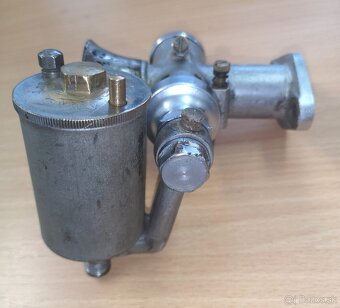 Predám bronzový karburátor Amal 6/135 - Royal Enfield - 6
