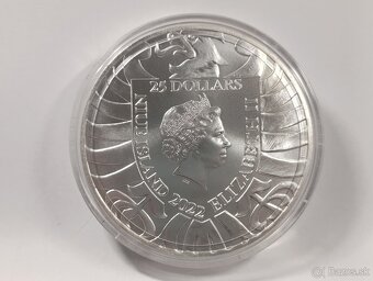 Stříbrná 10 oz investiční mince Český lev 2022 stand, 311gr. - 6