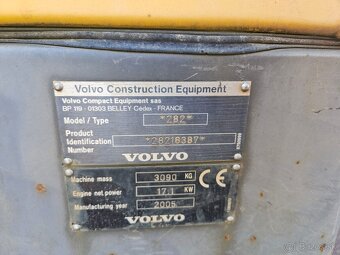Minirýpadlo VOLVO EC 30 - 6
