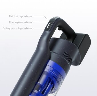 Super Prúdový Tyčový Vysávač ROIDMI X200 JET so Základňou - 6