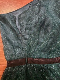 Spoločenské šaty zelené - 6