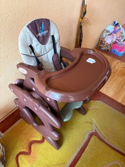 Detská stolička Caretero 2v1 – stolička + stolík - 6