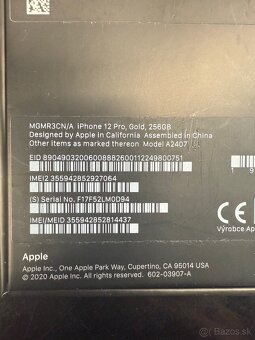 iPhone 12 Pro Gold 256 gb - 6