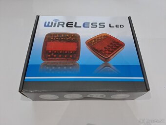 Sada zadných bezdrôtových LED svetiel na magnet - 6
