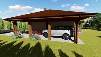 STAVEBNÝ POZEMKOM S BUNGALOVOM NA KĽÚČ - KAMENNÁ PORUBA - 6