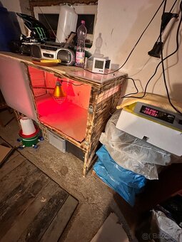 Predám odchovňu + infra lampu + napajacky - 6