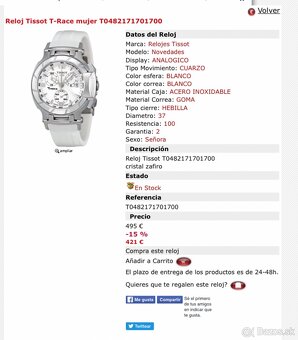 Tissot dámske hodinky - 6