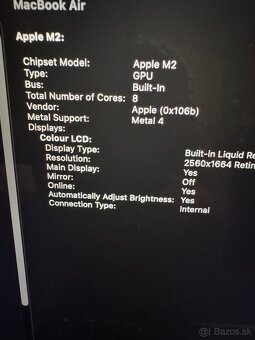 Macbook AIR M2 16/256gb - 6