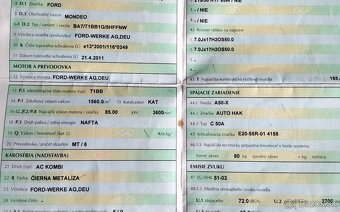 FORD MONDEO MK4 1.6 TDCI 2011 predám PIATE DVERE KOMBI FACEL - 6