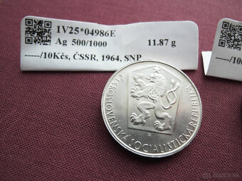 Staré mince 3ks ČSSR - 6