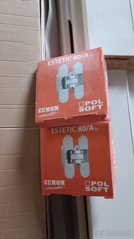Predám biele BEZFALCOVE interiérové dvere 5ks + 5ks zárubní - 6