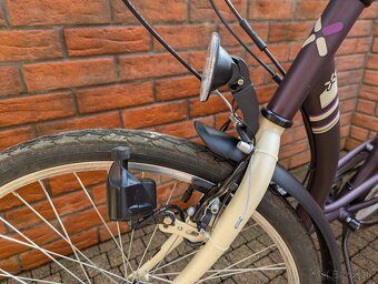 Damsky retro mestsky bicykel - 6