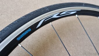 Kolesa na cestny bicykel Shimano + plaste Vittoria + kazeta - 6