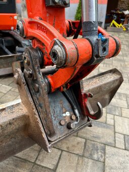 minibager KUBOTA KX018-4 / hydr. rychloupínák / 3x lopata - 6