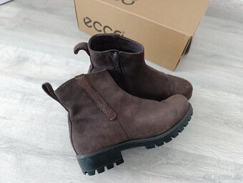 Dámske kožené topánky ECCO -veľ. 37 - 6