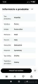 Detská halová obuv veľkosť 38 - 6