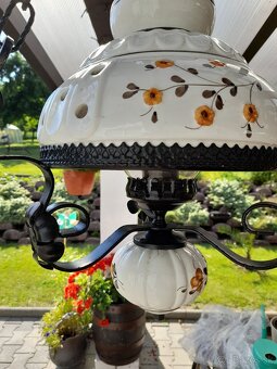 Vysiaca lampa malovana - 6