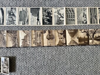 Turistické skládacie leporelá, fotografické bedekre - 13 kus - 6