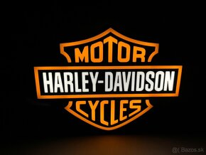 Harley Davidson LED Logo lampa - 6