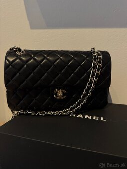 Chanel timeless bag kabelka taska cierna Classic - 6