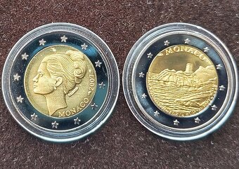 MONAKO/MONACO: NAJVZACNEJŠIE 2 EURO-2007a2015 REPLIKY - - 6
