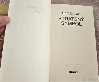 Kniha Dan Brown Stratený symbol - 6