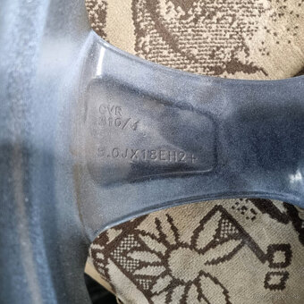 Hliníkové disky 5x112 R18 8J ET45 - 6