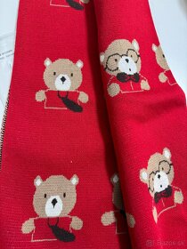Krásna červená deka pre bábätká zo 100% bavlny - 6