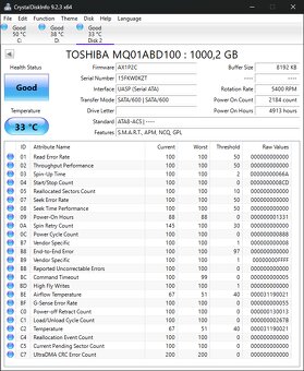 2.5" a 3.5" SATA disky - 6