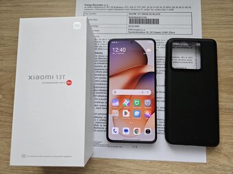 Xiaomi 13T cierny, 8GB / 256GB, zaruka, kryt,sklo - 6