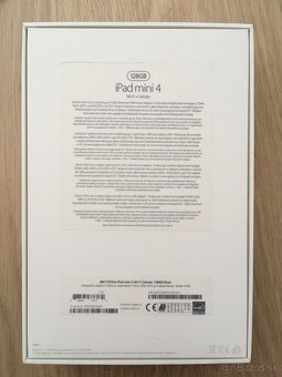 iPad mini 4 Wifi + Cellular 128 GB - výnimočný kúsok - 6
