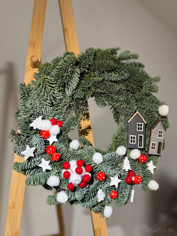 Vianočný veniec na dvere - 6