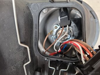 Sklenené predné svetlá golf 4 mk4 - 6