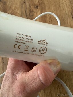 Fén ETA Fenité 7320 90000 biely - 6