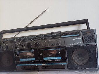 Telefunken PČR 33 twin radiomagnetofon retro 2 kazeťák - 6