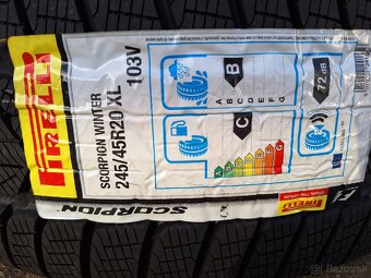 Zimne pneu, dezent 100%, 245/45 R20 Pirelli Scorpion Winter - 6