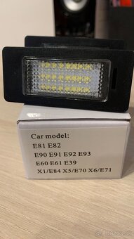 BMW Led osvetlenia ŠPZ e46 e39 e81 e87 e90 e60 e70 e71 f10 - 6