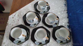 Kávová súprava, Karlovarský porcelán Czechoslovakia, - 6
