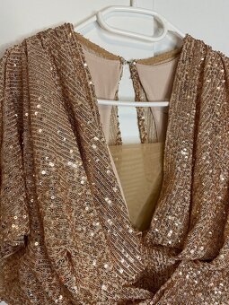 Krátke spoločenské šaty, veľ. S, s vysačkou - 6