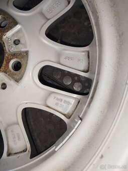 Originál BMW 16' elektrón E90/E91 + nová Guma CONTINENTAL - 6